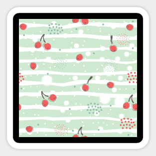 Cherry Pattern Sticker